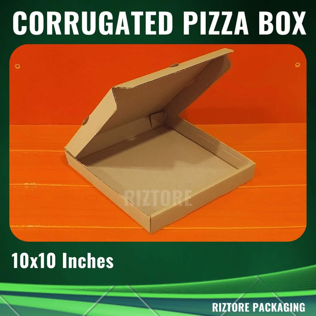 Corrugated Pizza Box 10"