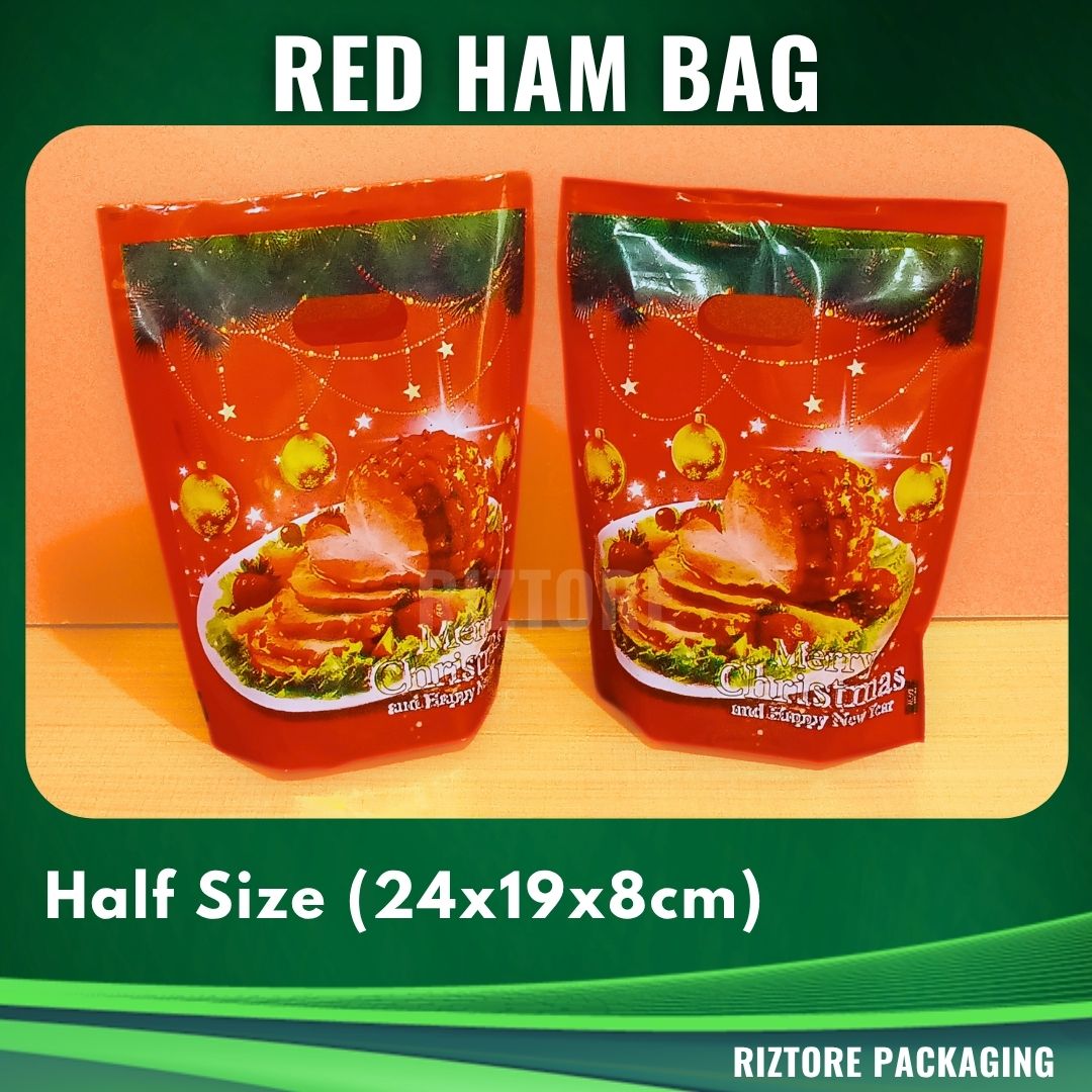 Christmas Ham Bag / Pouch Half Size 50pcs