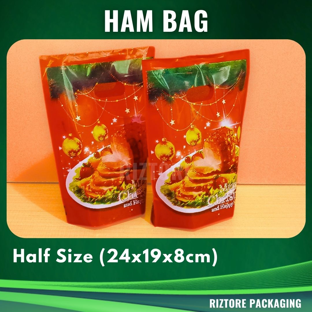 Christmas Ham Bag / Pouch Half Size 50pcs