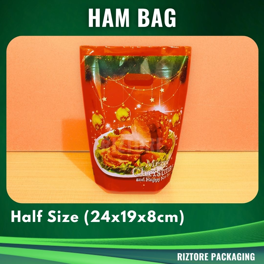 Christmas Ham Bag / Pouch Half Size 50pcs
