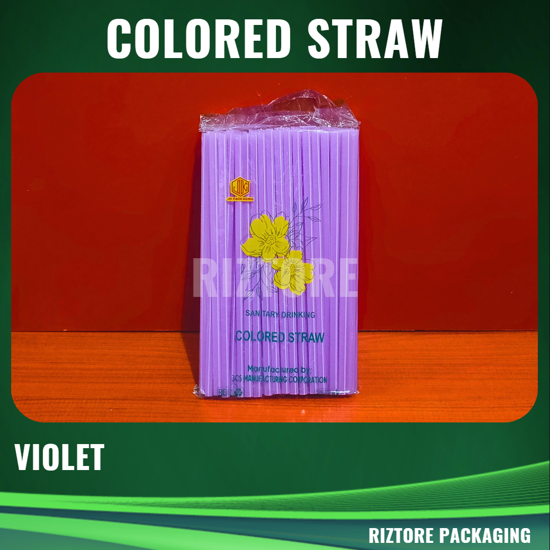 Colored Drinking Straw 50g and 90g