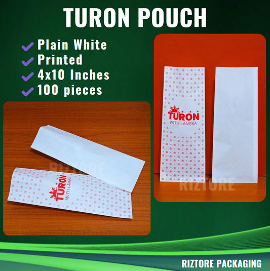 Greaseproof paper Wrapper/Pouch  for Turon 4x10"