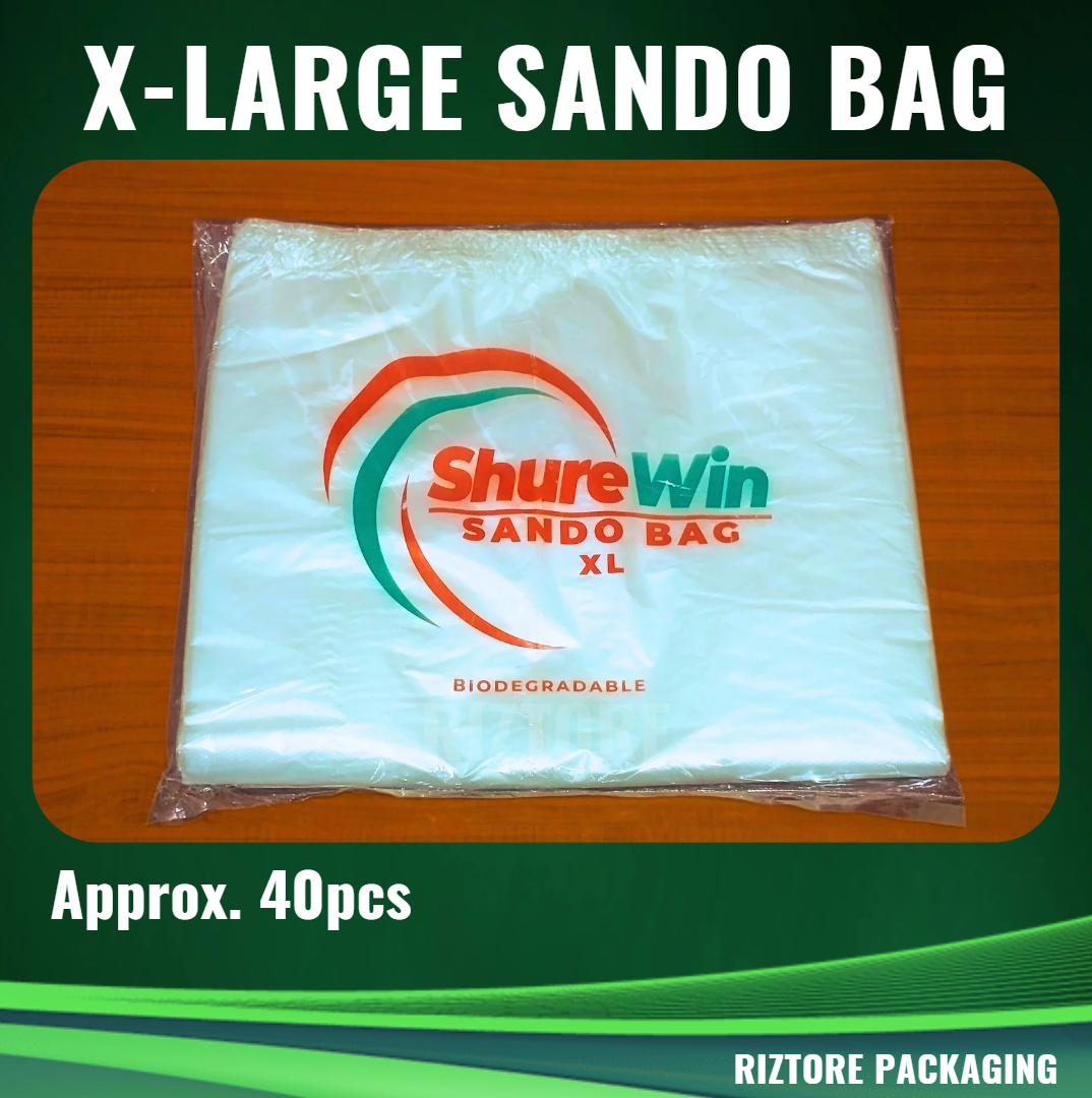 Transparent Sando Bag Mini, Tiny, Medium, Large, XL