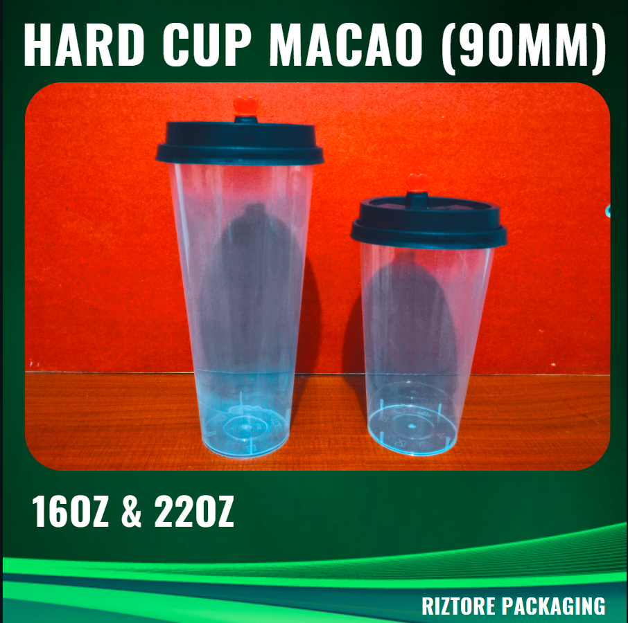 Hard Cup with Lid and Heart Pin 25pcs