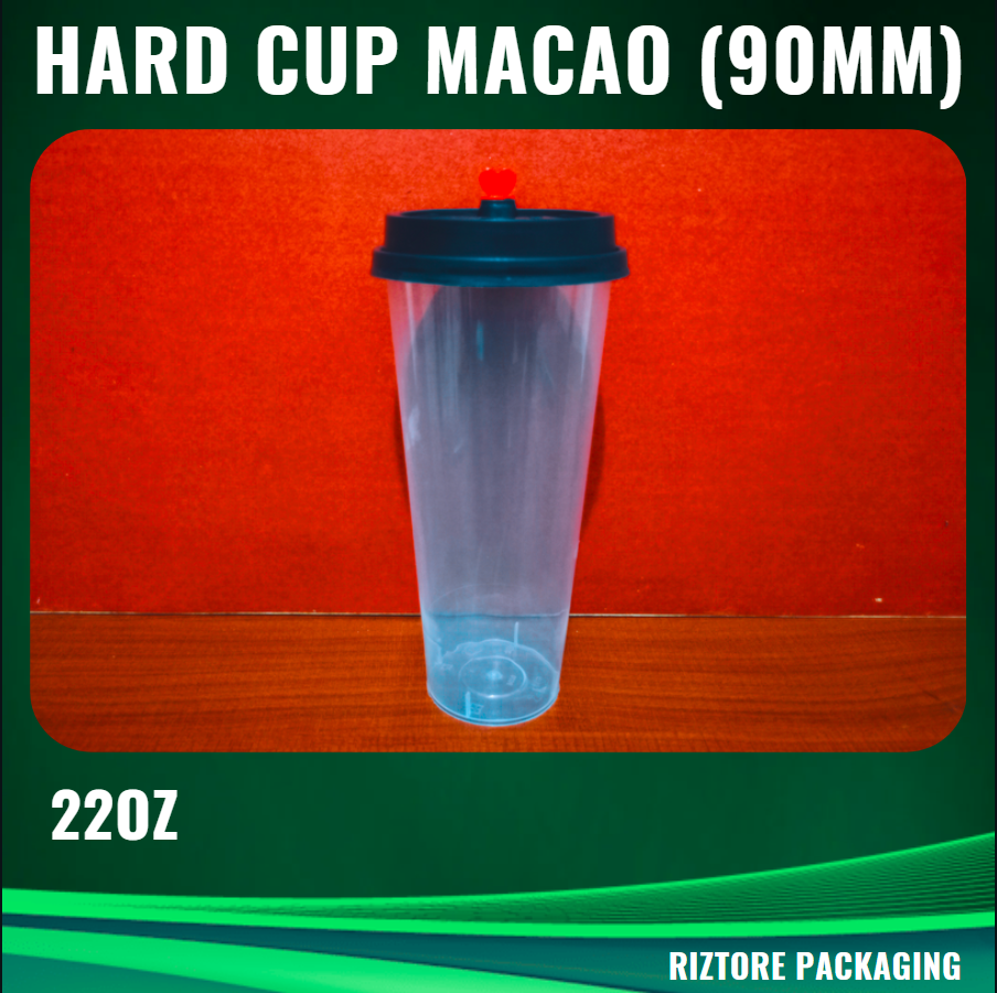 Hard Cup with Lid and Heart Pin 25pcs