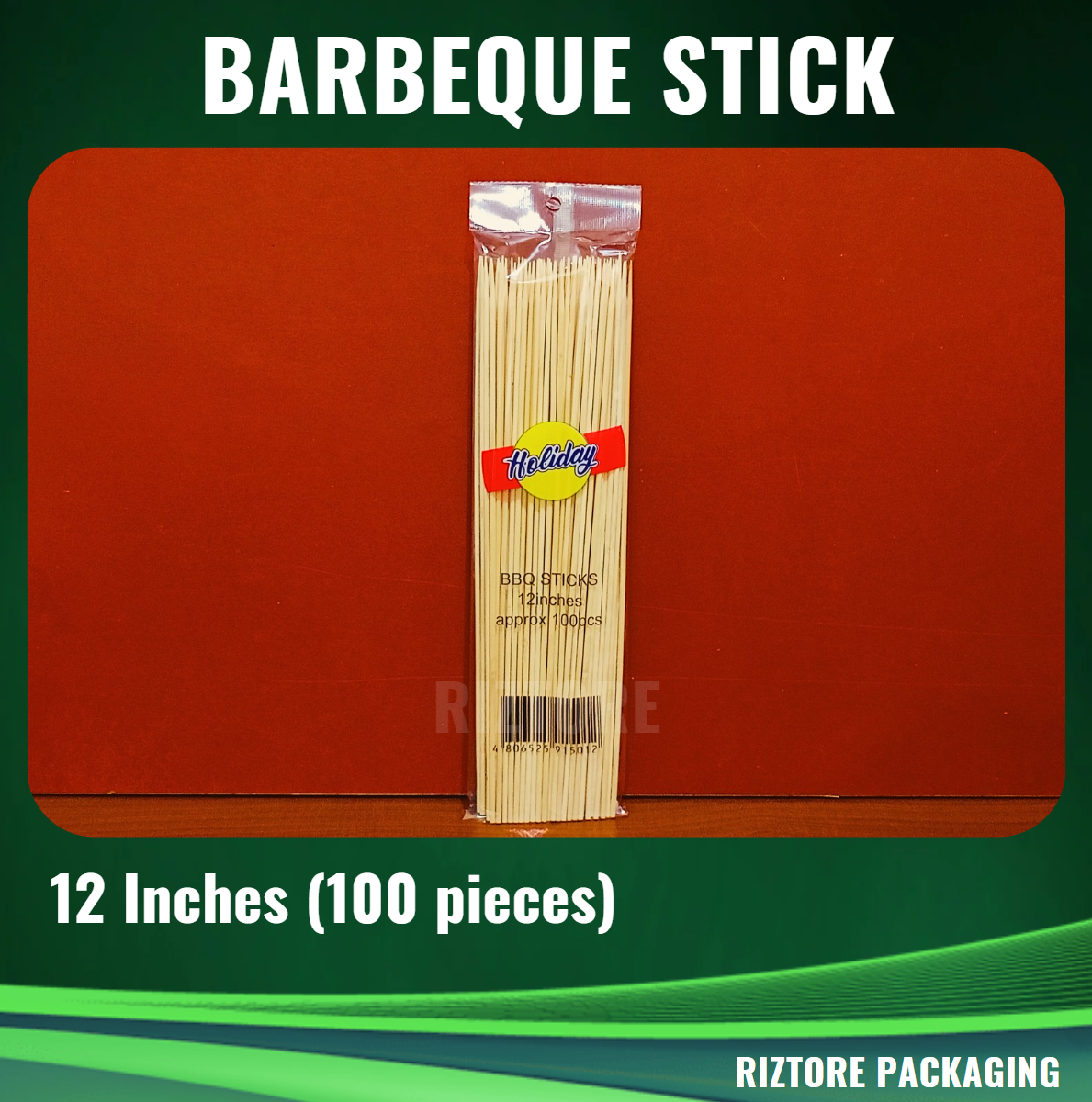 Holiday BBQ Sticks 6", 8", 10", 12"