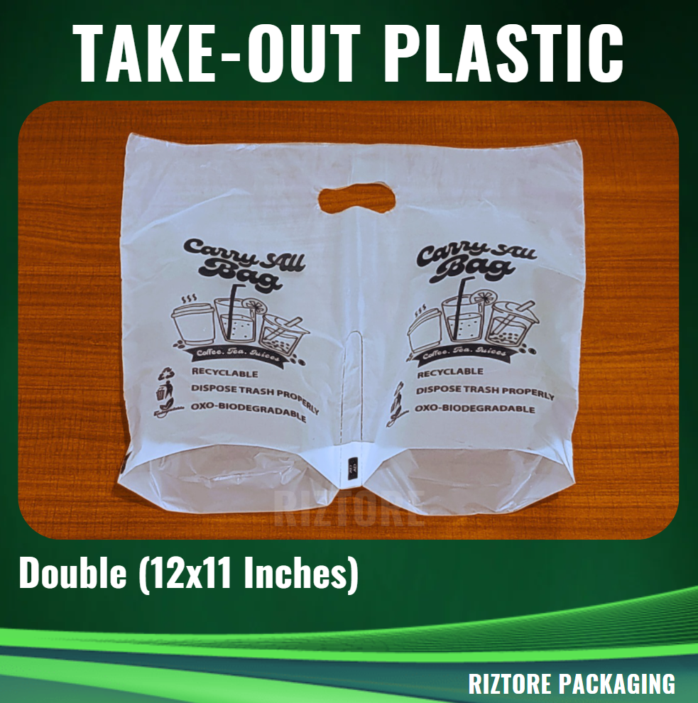 Milktea/Drinks Take-Out Plastic Printed