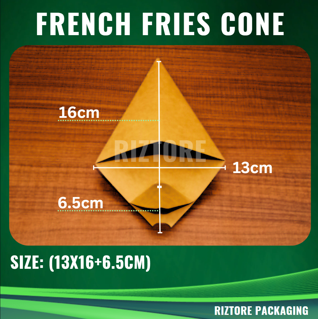 French Fries Holder Cone Design