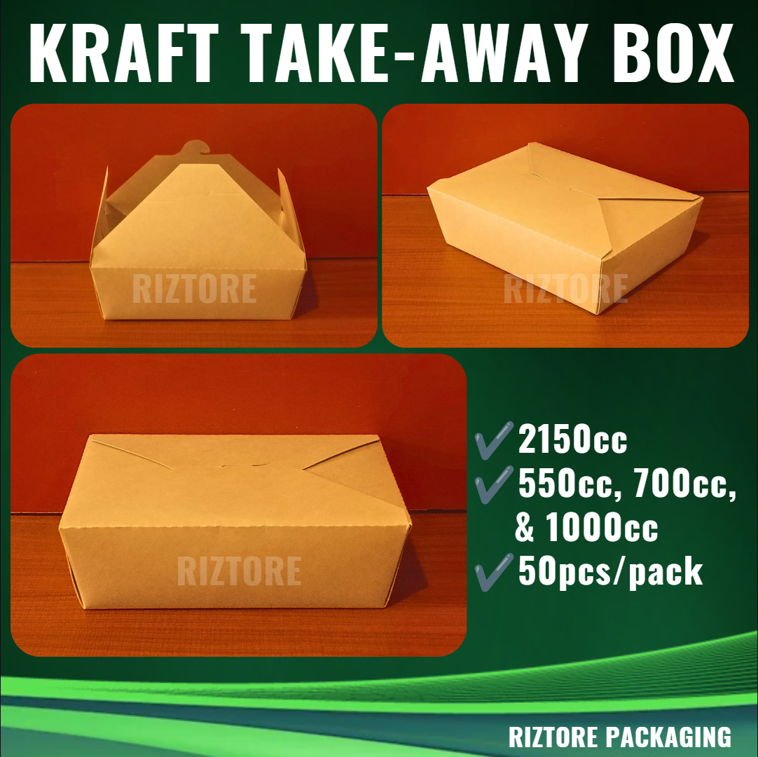 Kraft Take Away Box 50's
