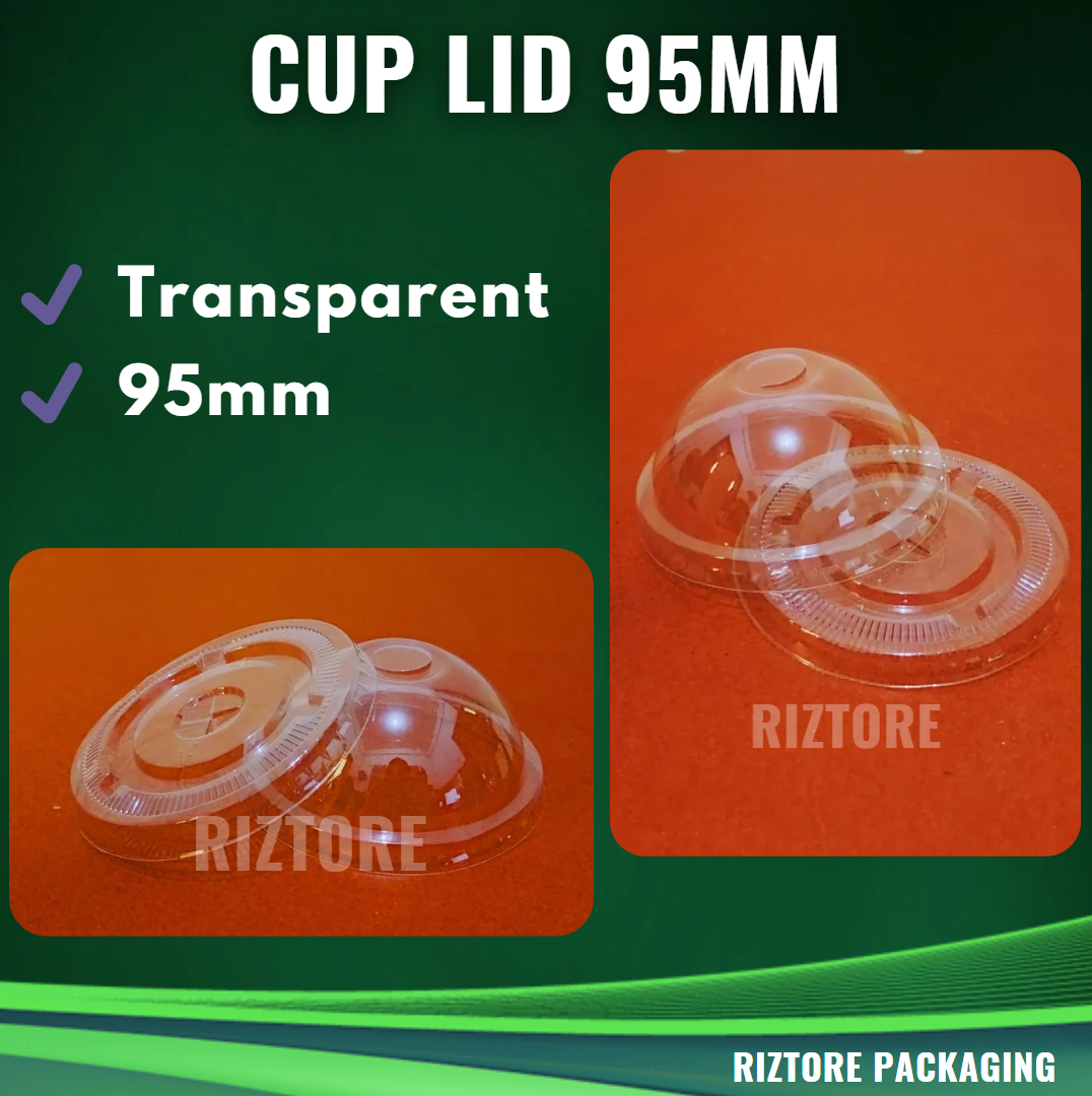 Flat LID / Dome LID 95mm 100 pcs