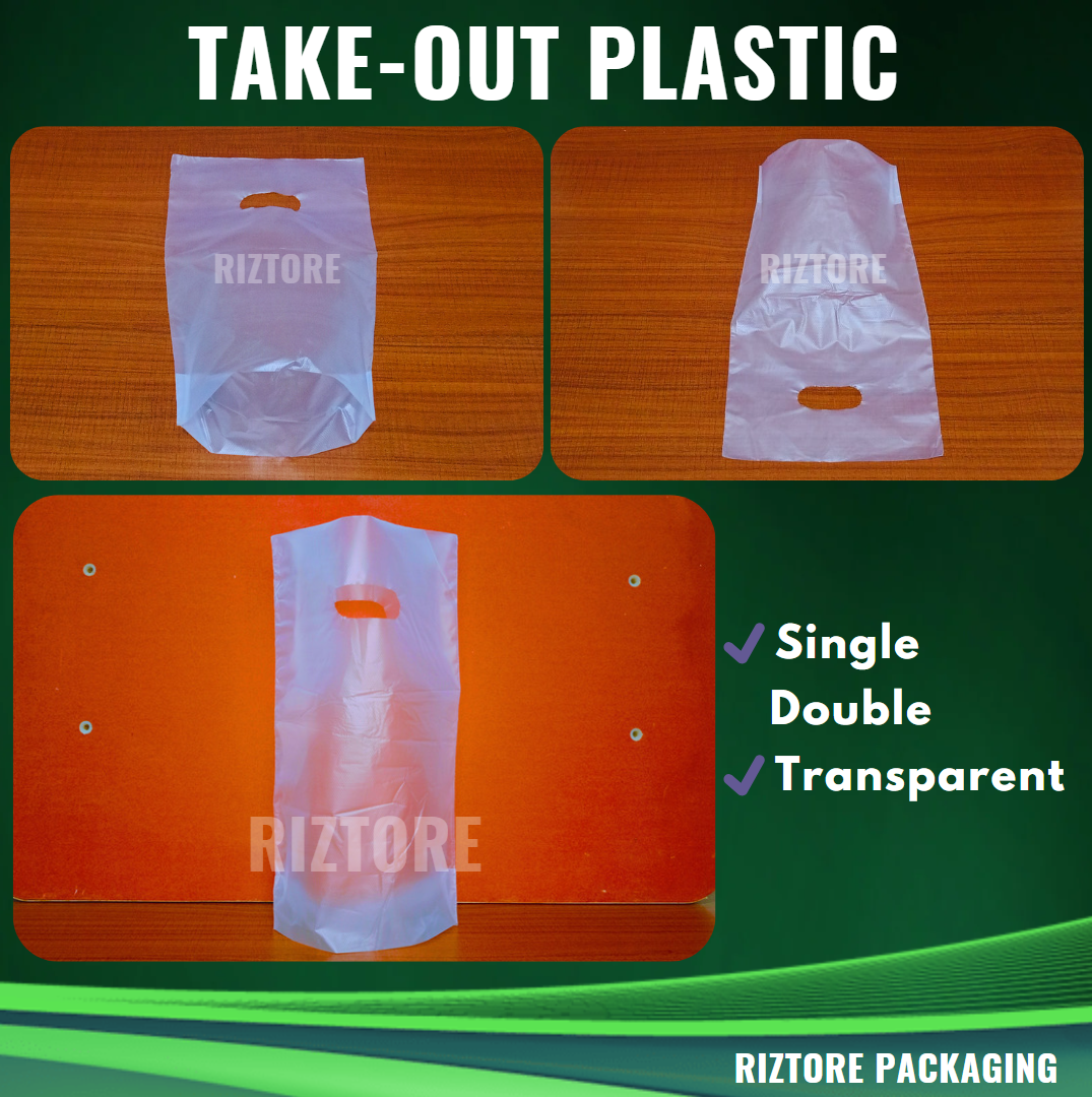 Milktea/Drinks Take-Out Plastic Plain
