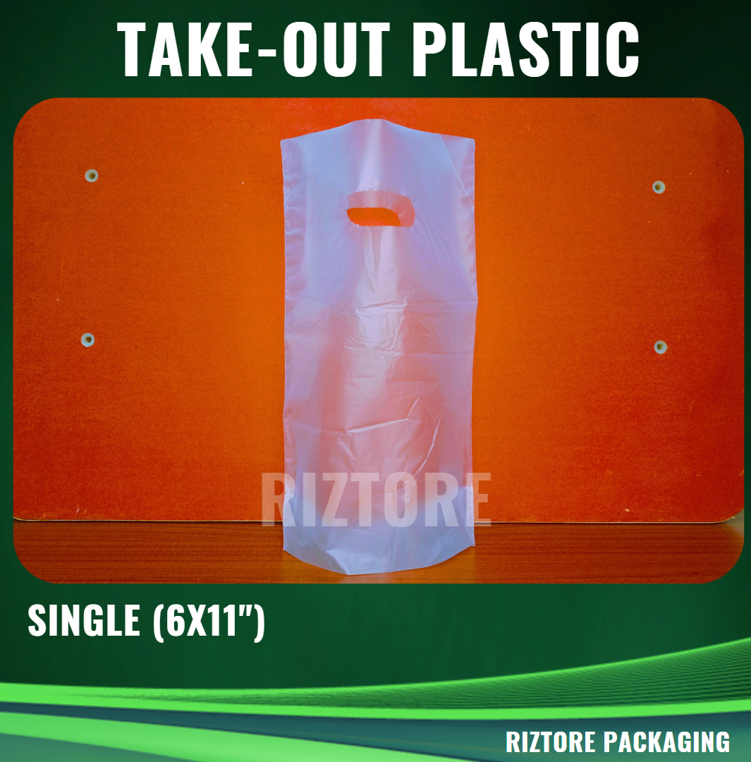 Milktea/Drinks Take-Out Plastic Plain