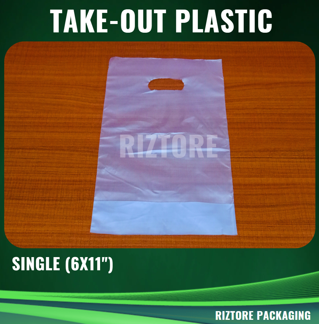 Milktea/Drinks Take-Out Plastic Plain