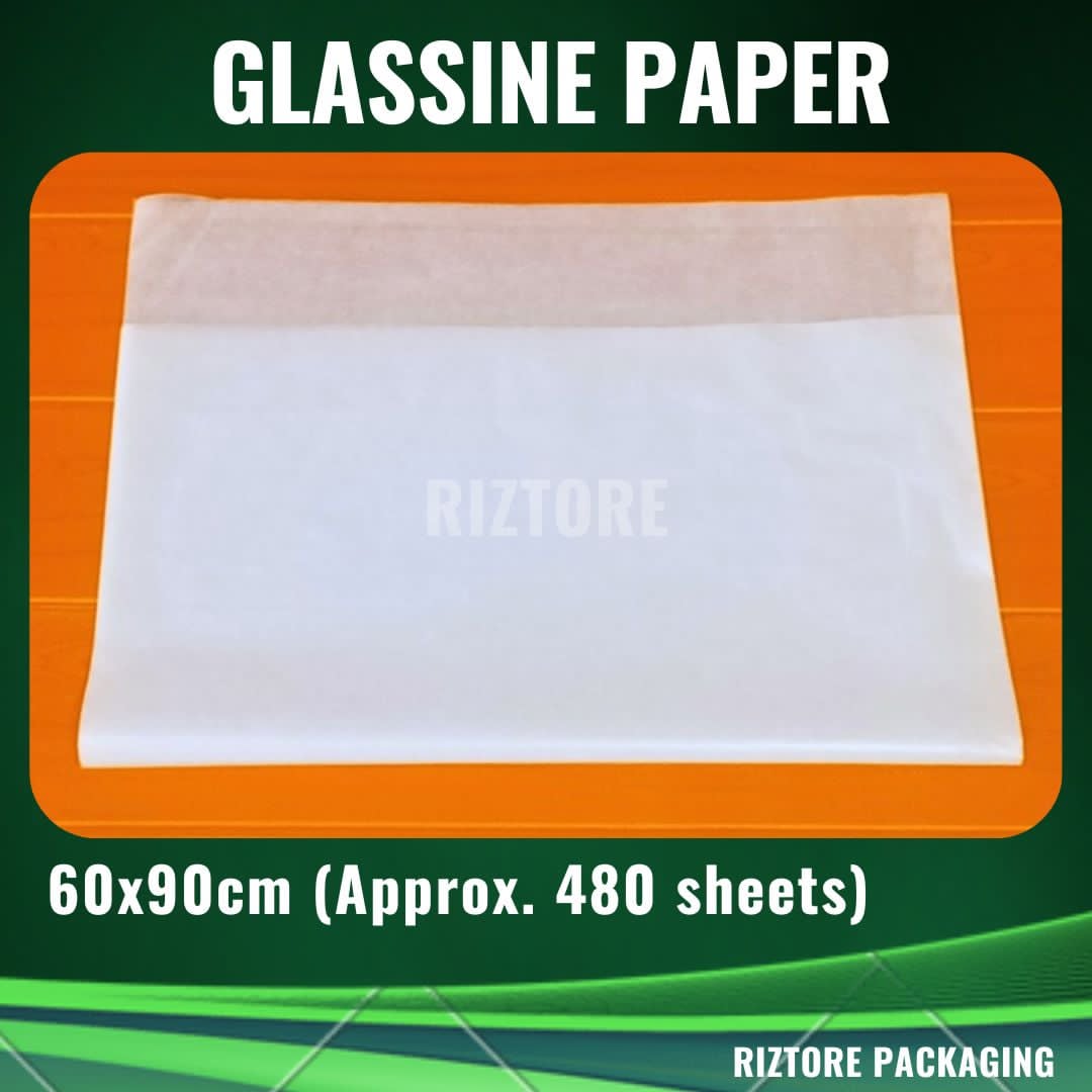 Glassine Paper 60x90cm 21gsm