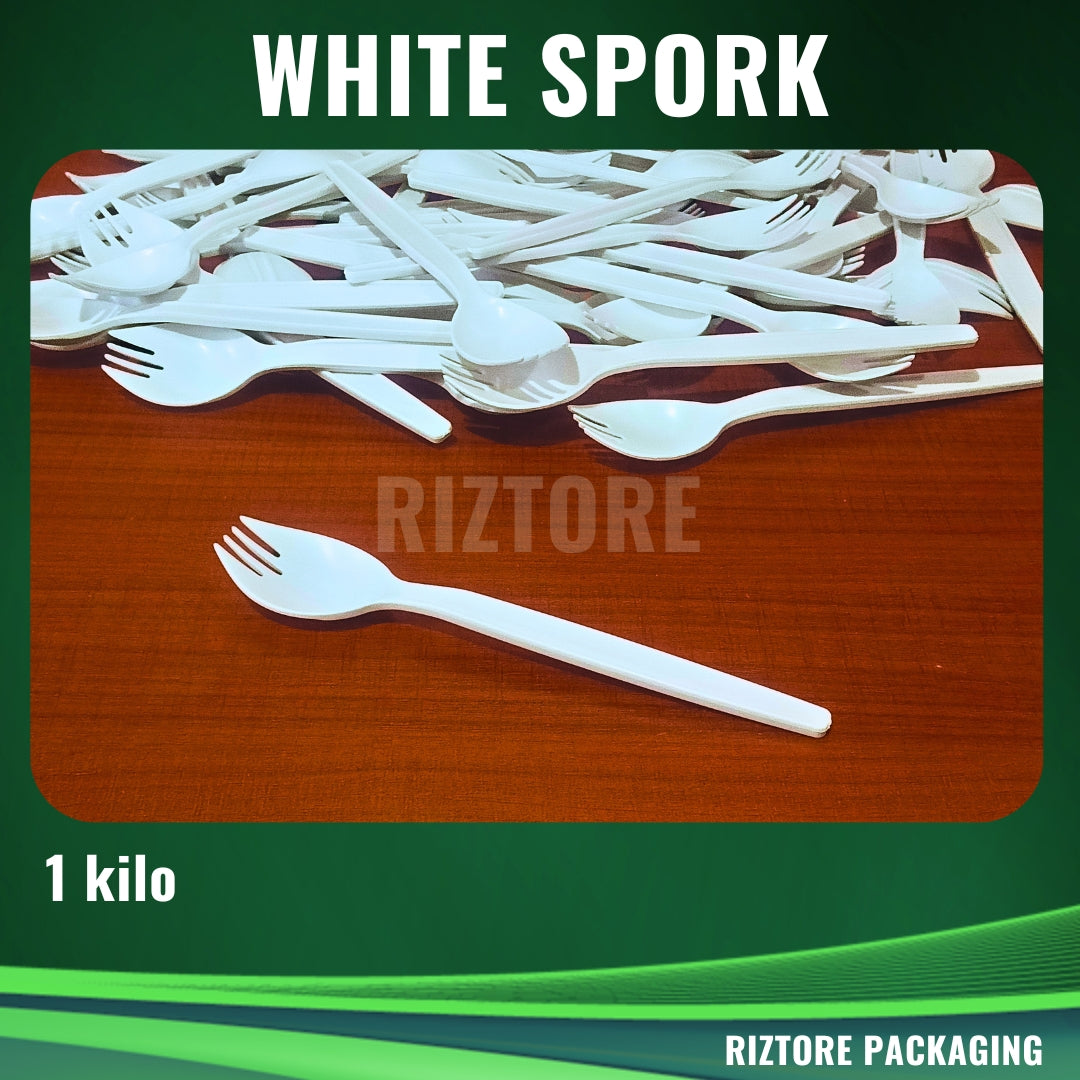 1kg White Spoon / Fork / Spork