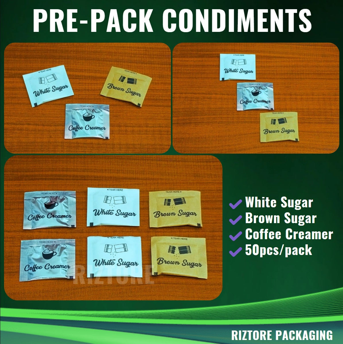 Pre-pack Condiments