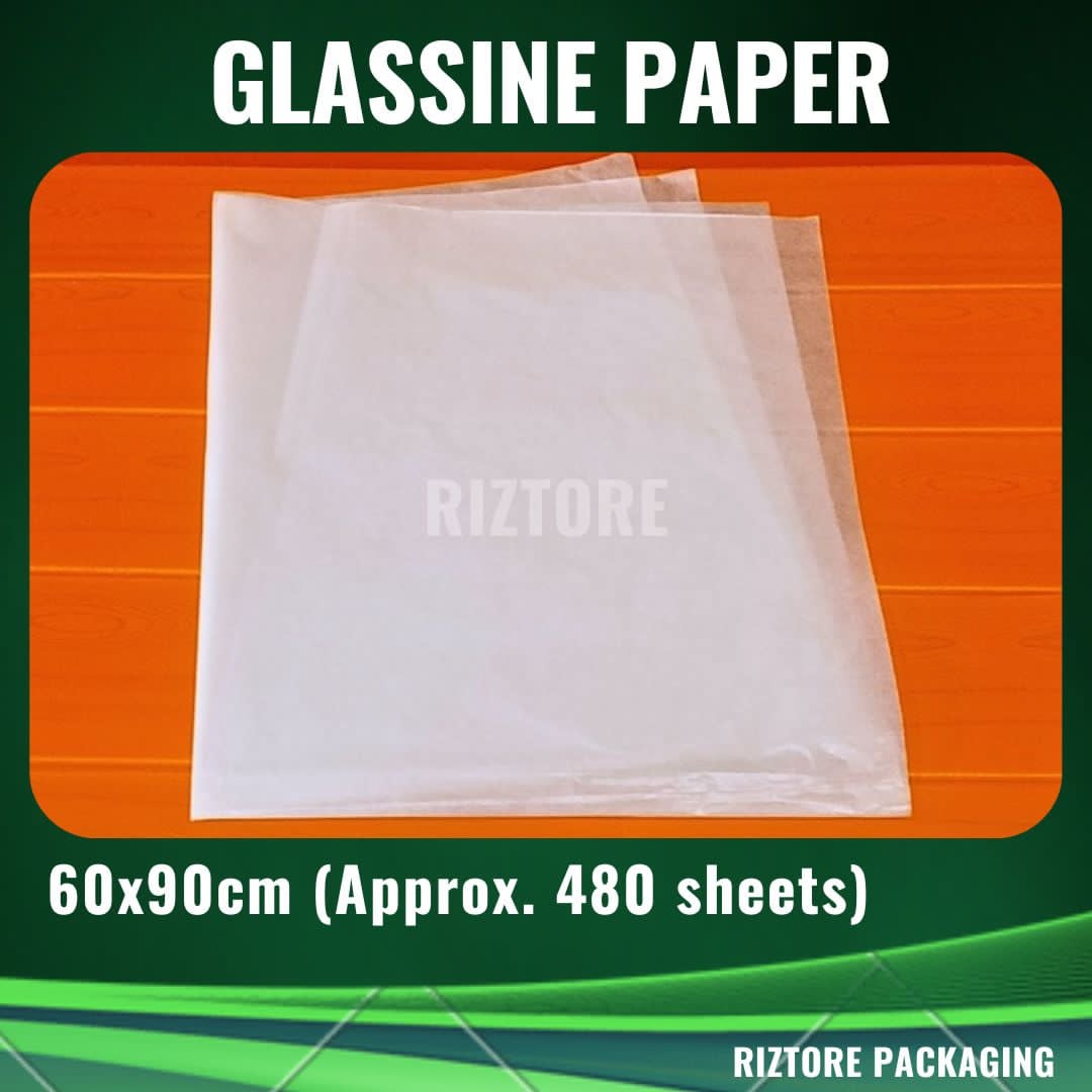 Glassine Paper 60x90cm 21gsm