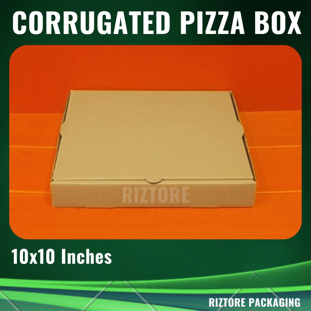 Corrugated Pizza Box 10"
