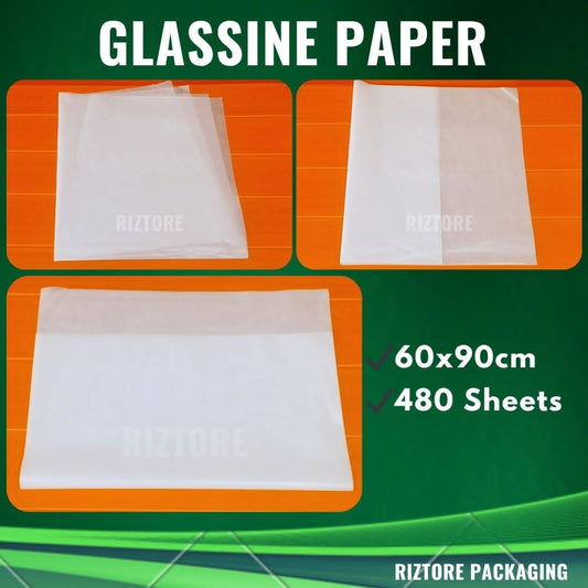 Glassine Paper 60x90cm 21gsm
