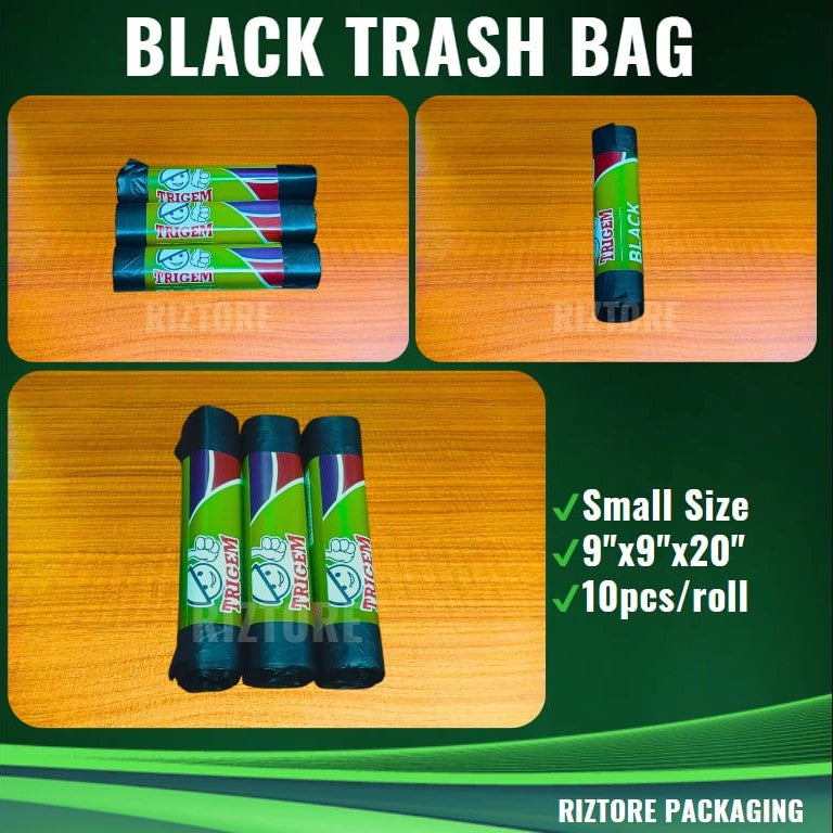 Trash Bag/garbage Bag (Black)