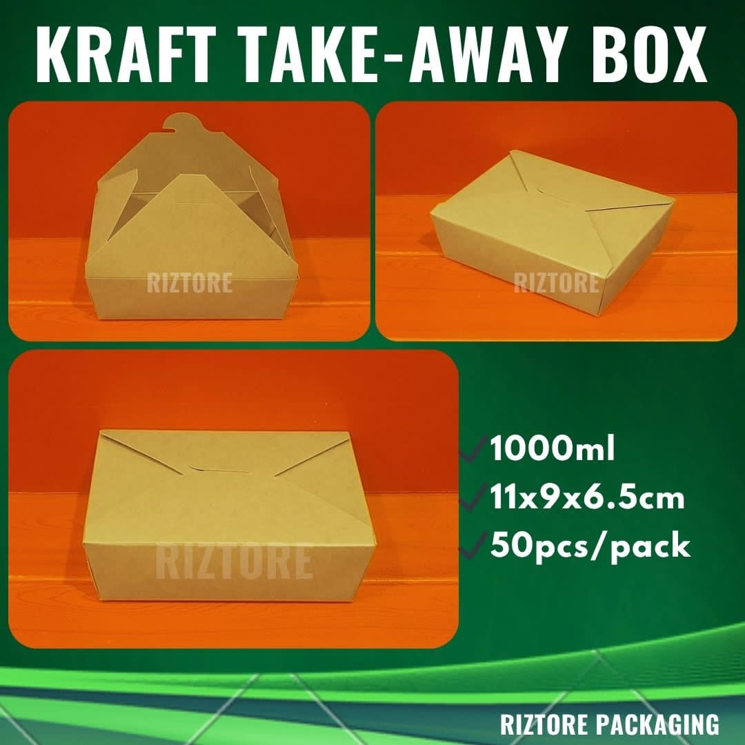 Kraft Take Away Box 50's
