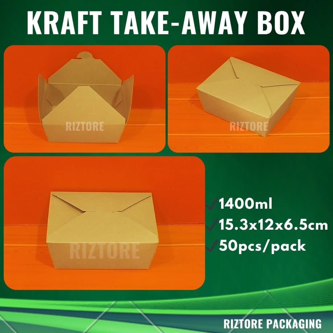 Kraft Take Away Box 50's