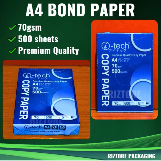 A4 Bond Paper white (70gsm)