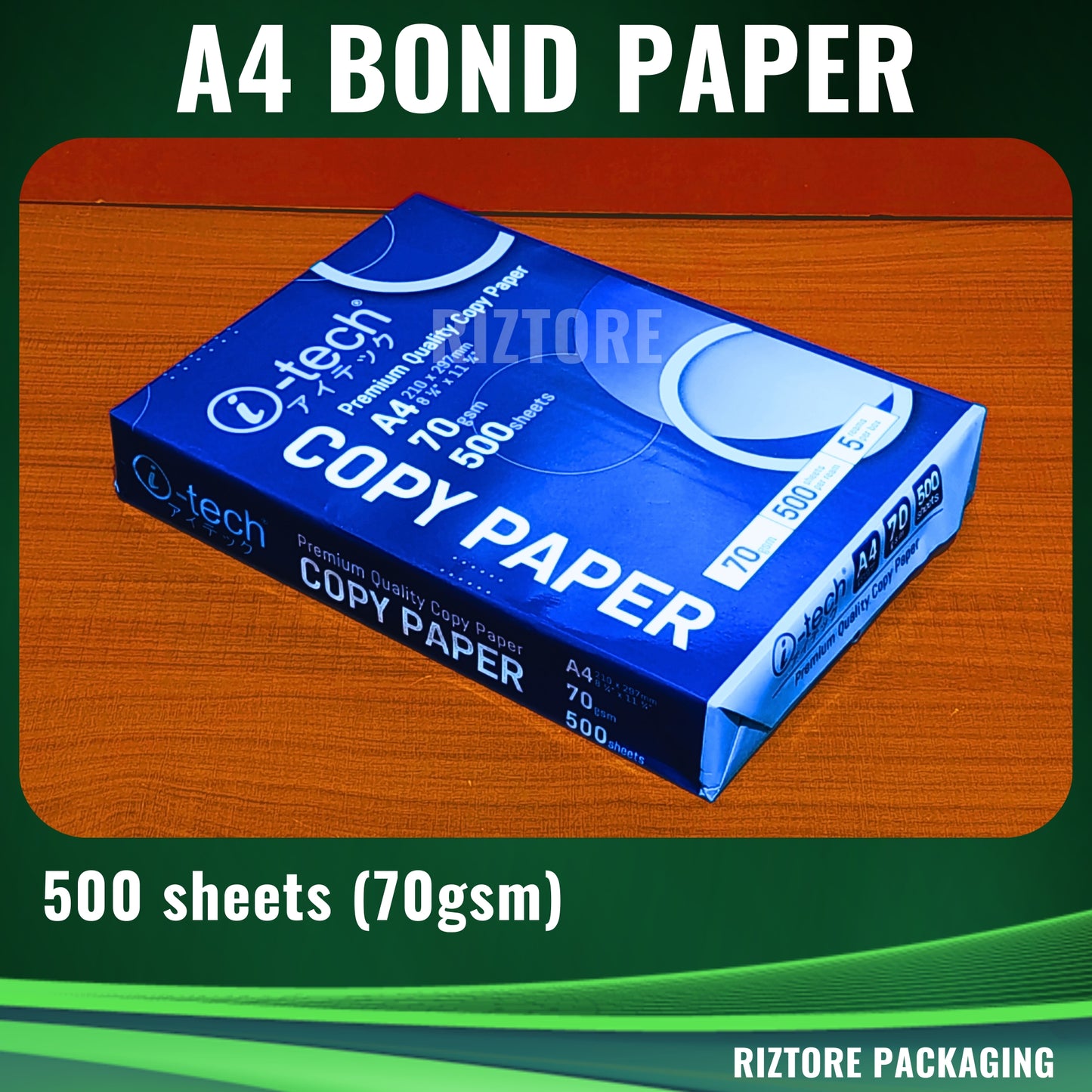 A4 Bond Paper white (70gsm)