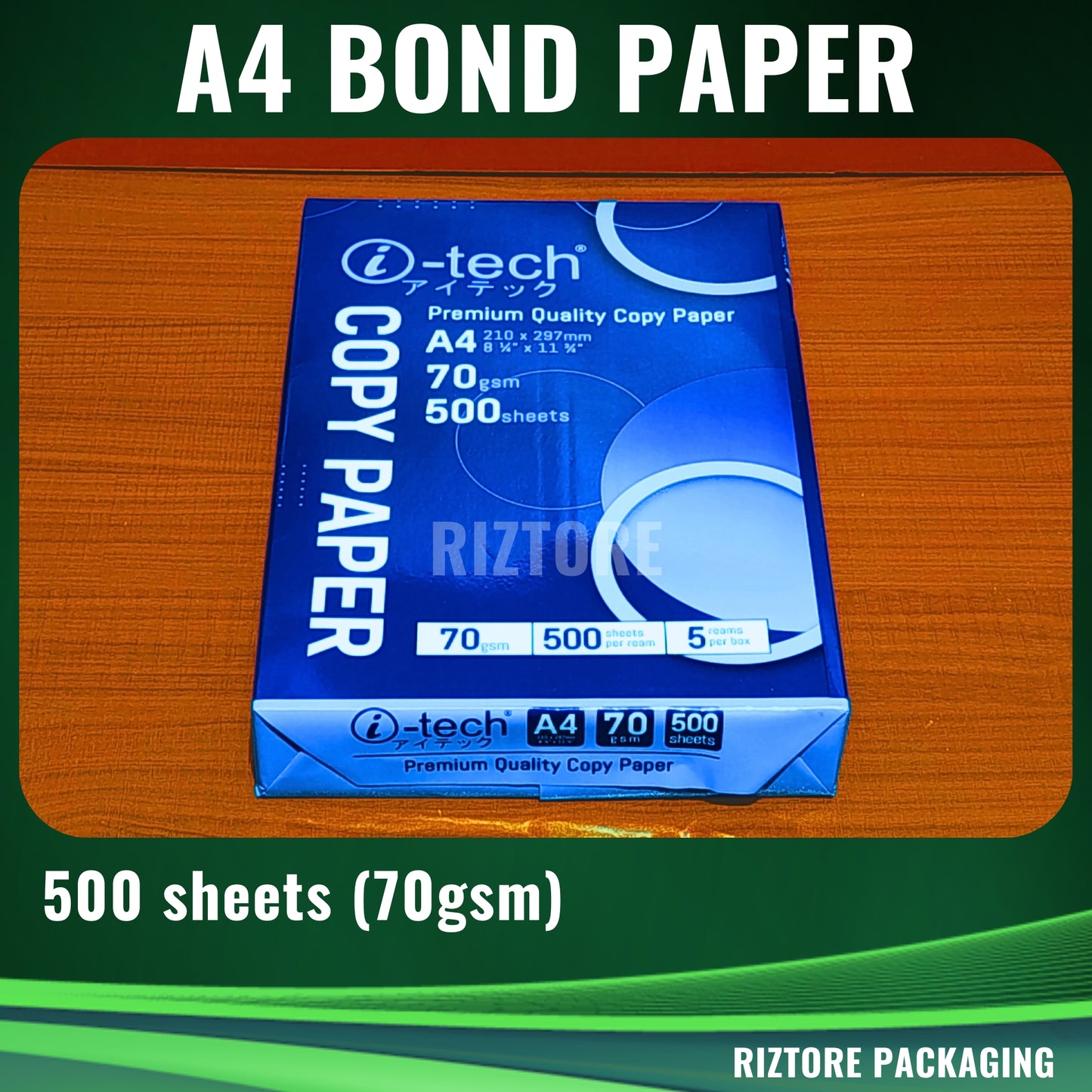A4 Bond Paper white (70gsm)