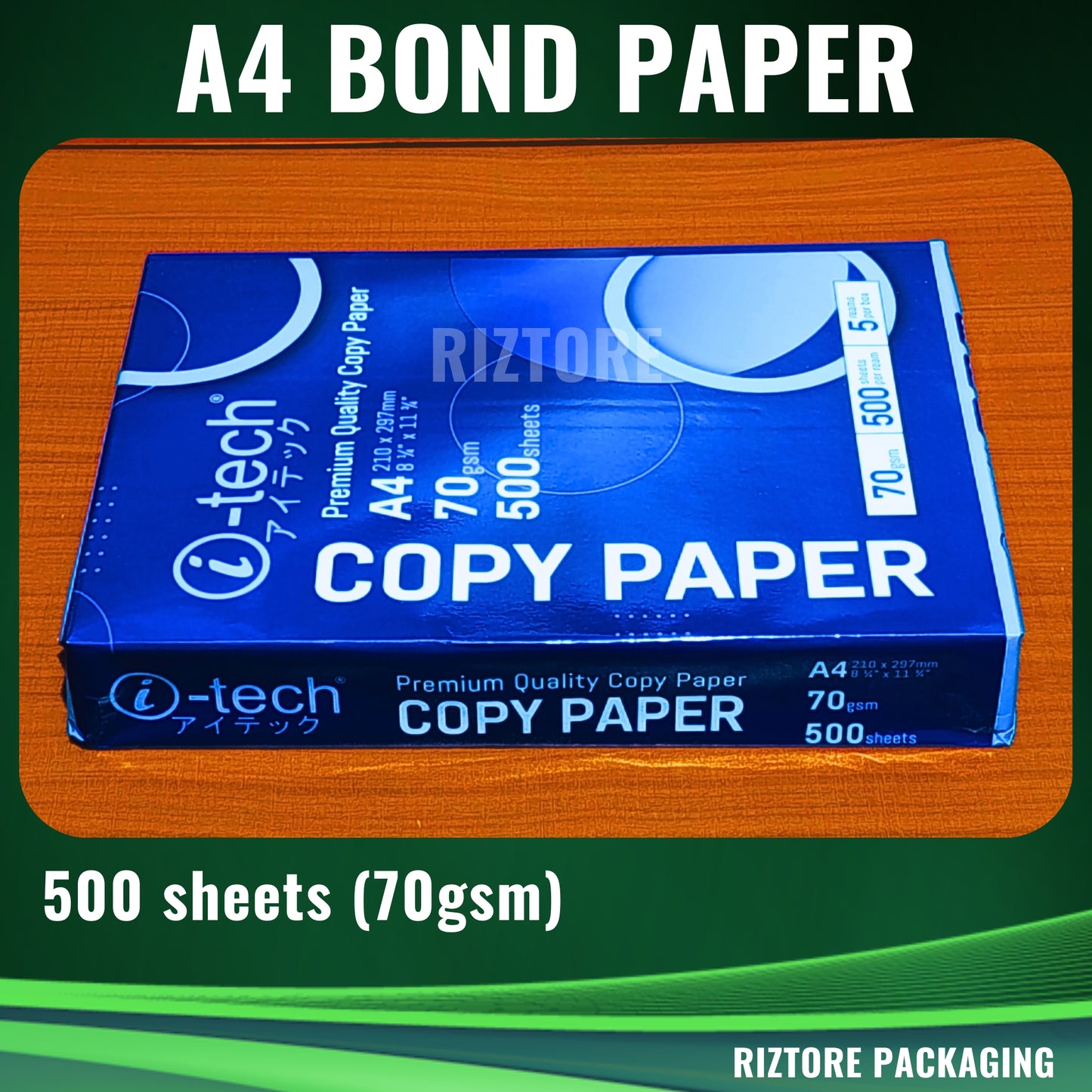 A4 Bond Paper white (70gsm)