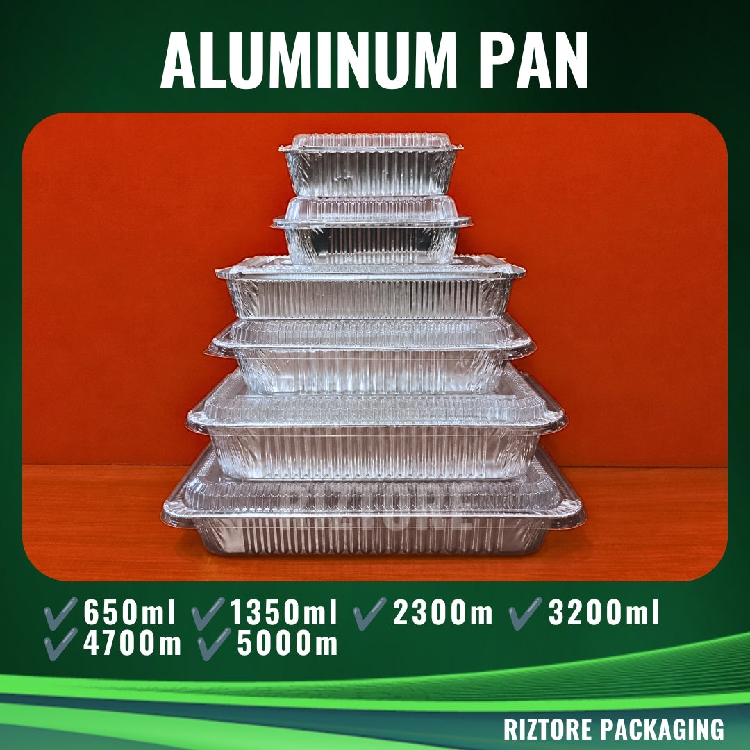 Aluminum PAN and LID's 10pcs/pack