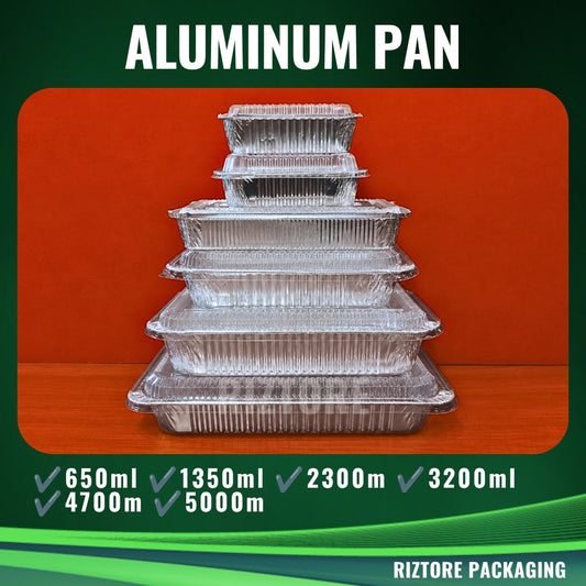 Aluminum PAN and LID's 10pcs/pack