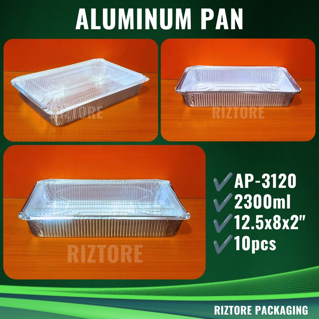 Aluminum PAN and LID's 10pcs/pack