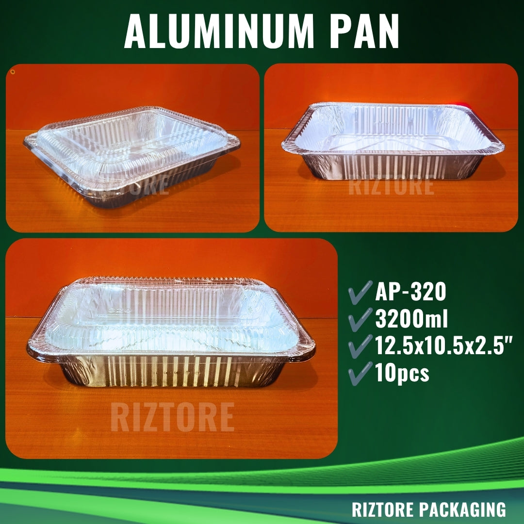 Aluminum PAN and LID's 10pcs/pack