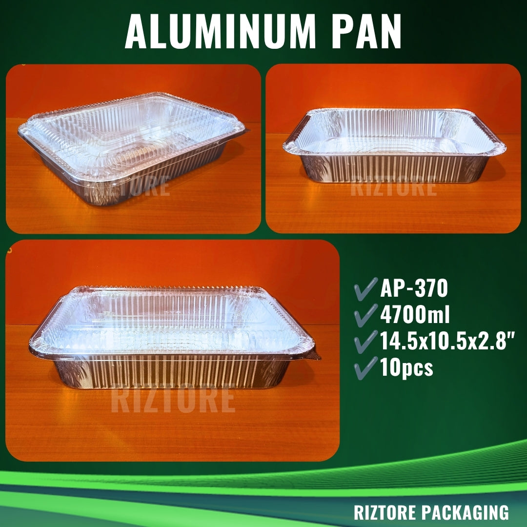 Aluminum PAN and LID's 10pcs/pack