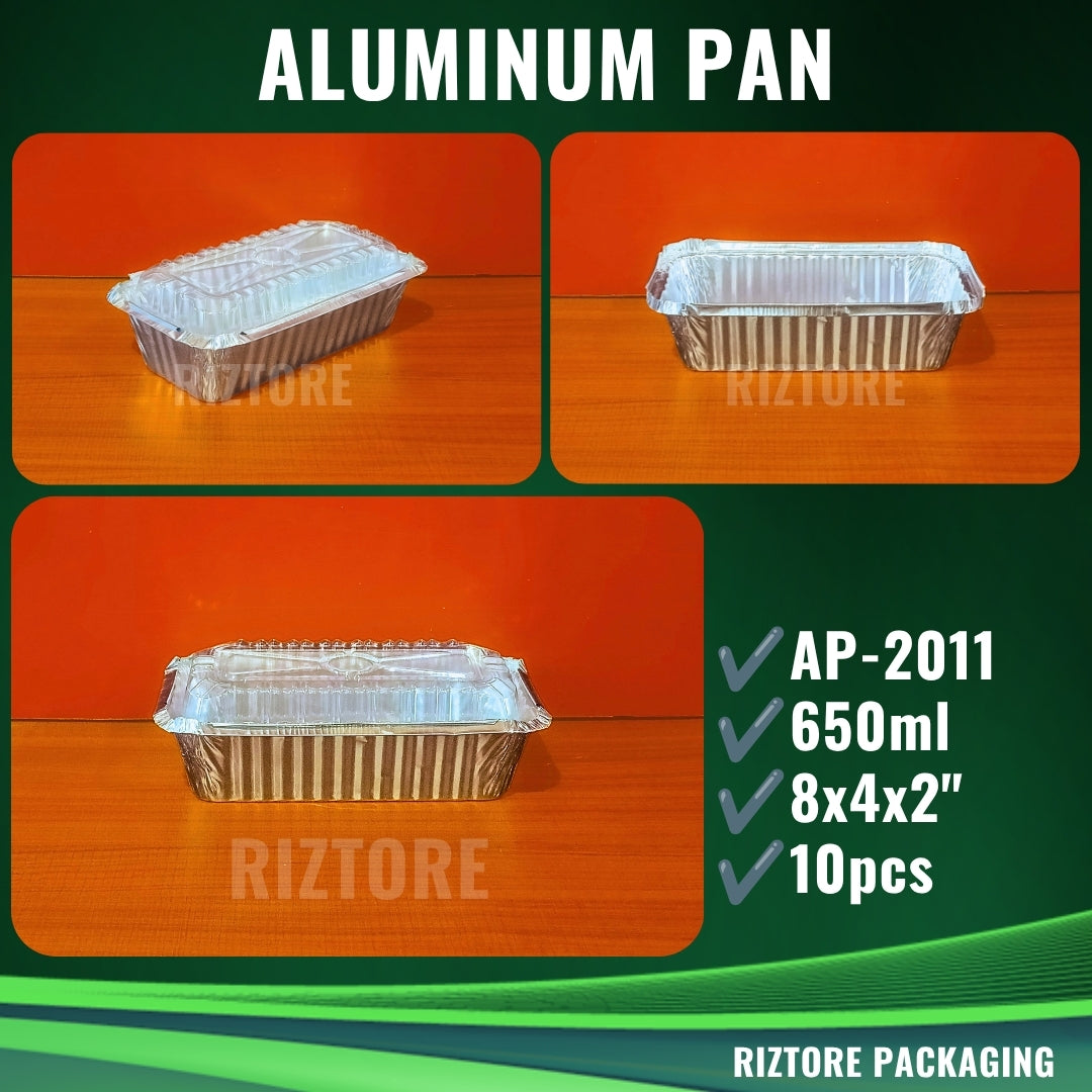 Aluminum PAN and LID's 10pcs/pack