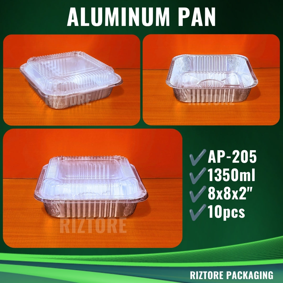 Aluminum PAN and LID's 10pcs/pack
