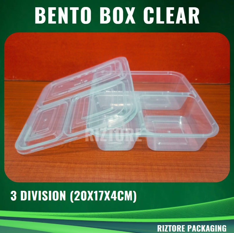 Clear Bento Box