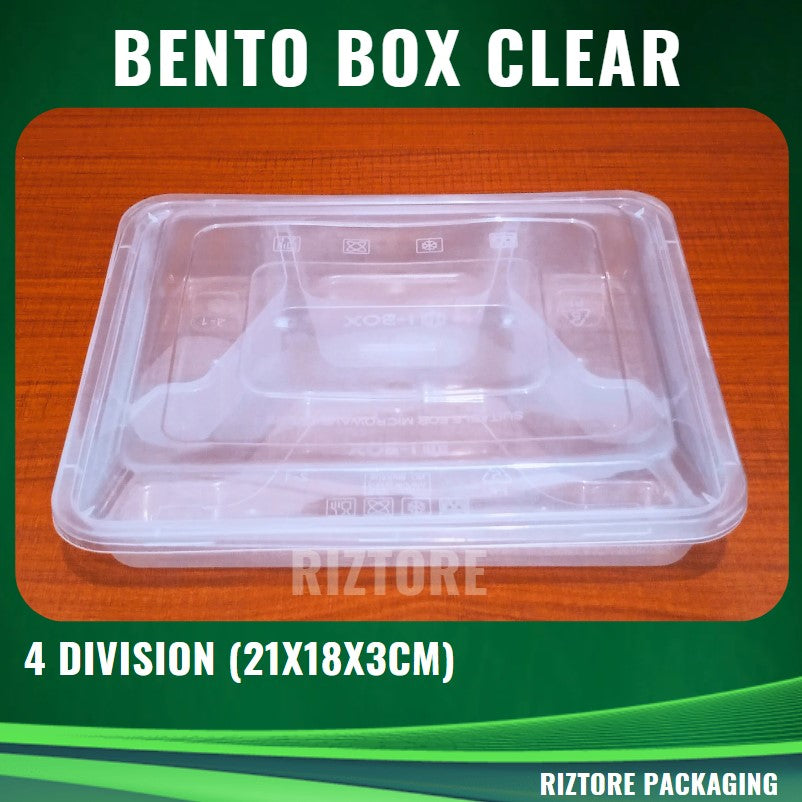 Clear Bento Box