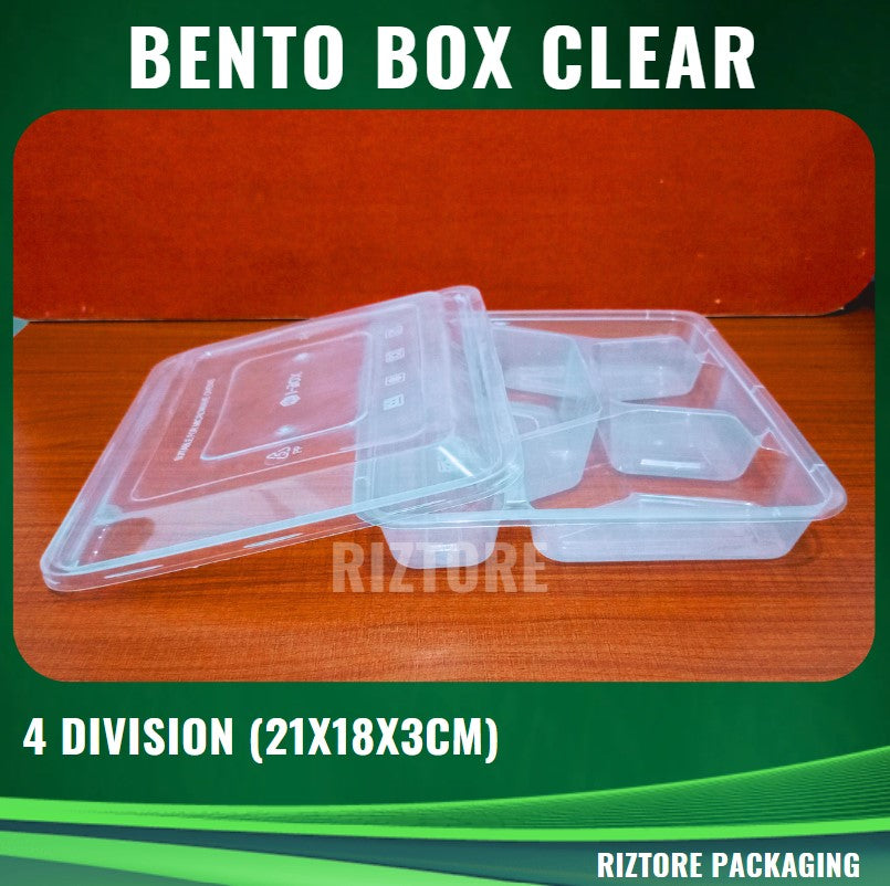 Clear Bento Box