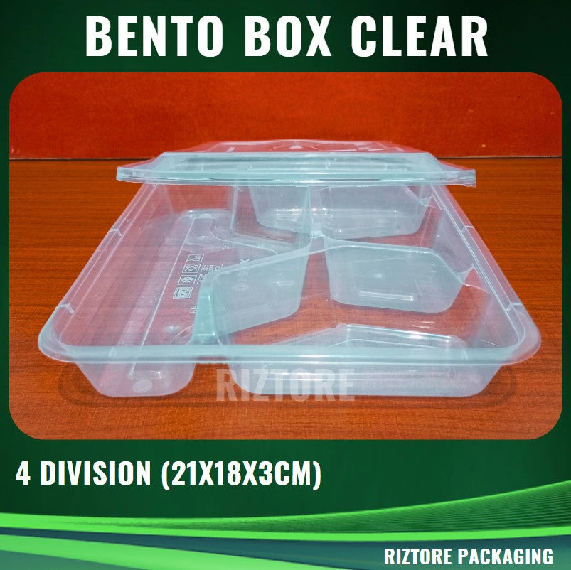 Clear Bento Box