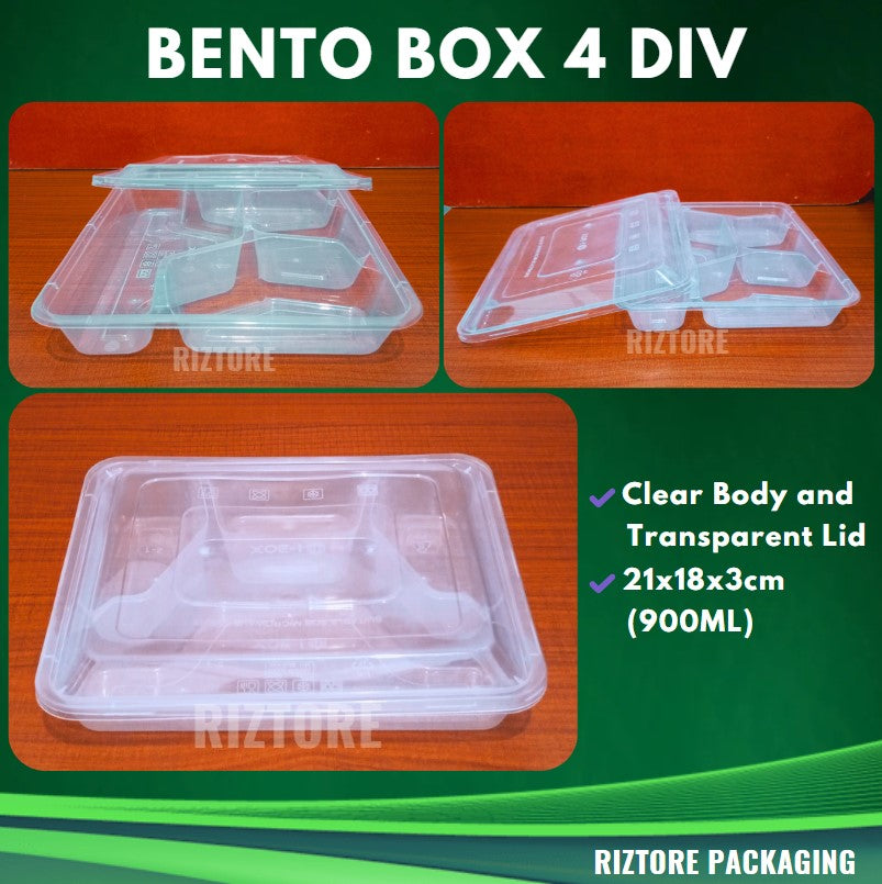 Clear Bento Box