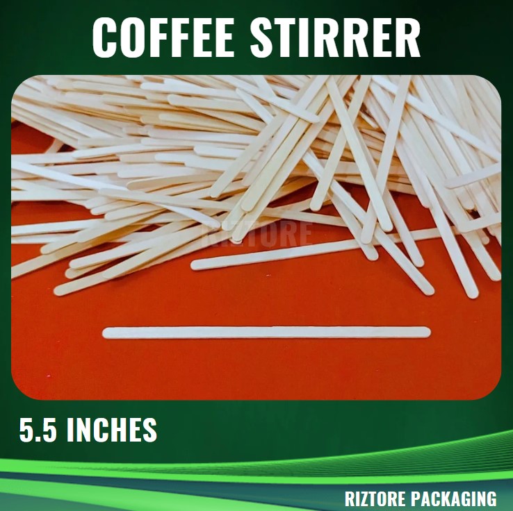 Wooden Coffee Stirrer