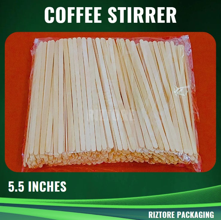 Wooden Coffee Stirrer