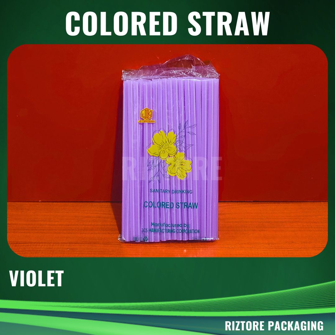 Colored Drinking Straw 50g and 90g