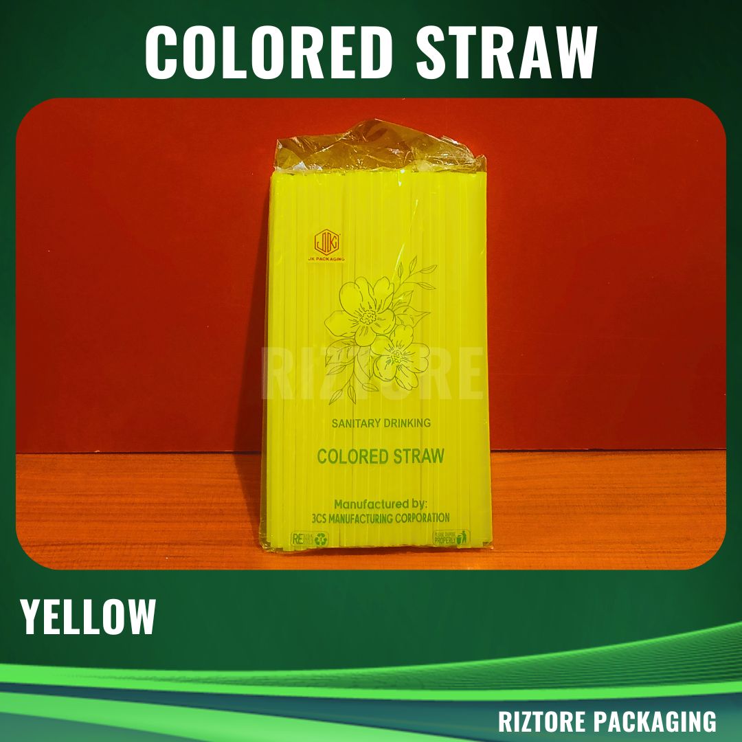 Colored Drinking Straw 50g and 90g