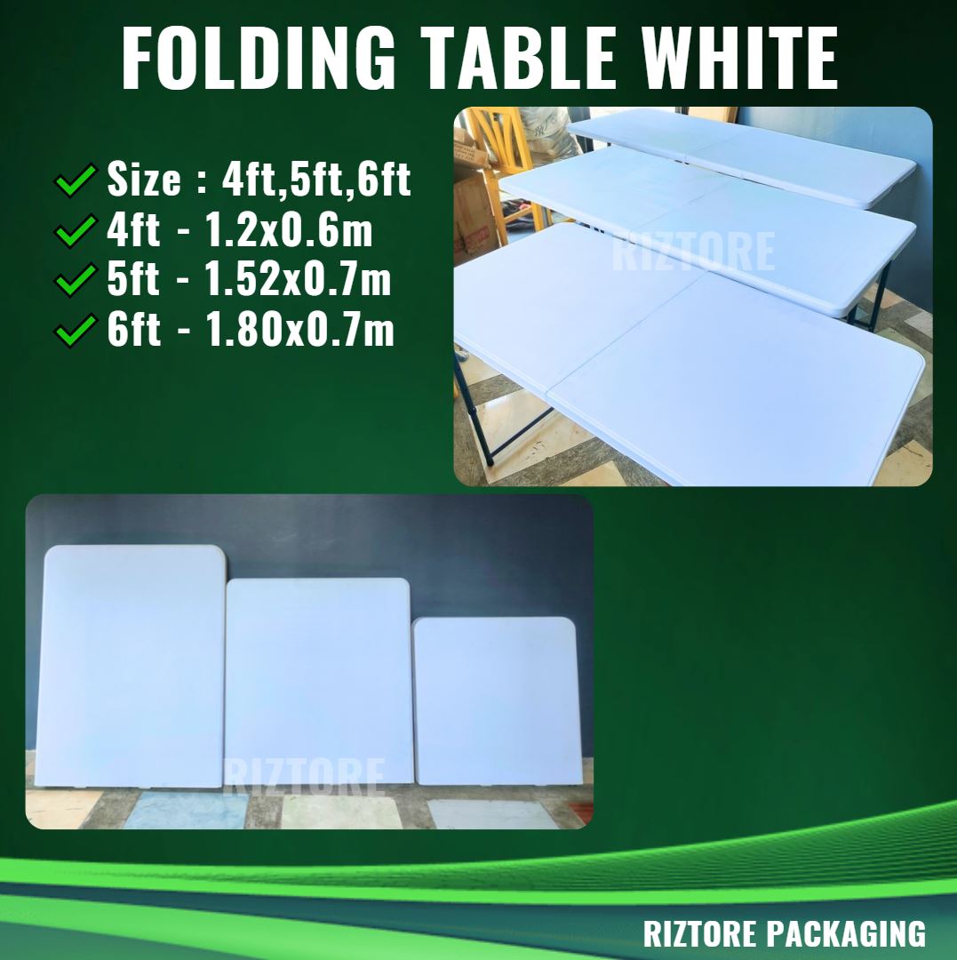 Plastic Table White