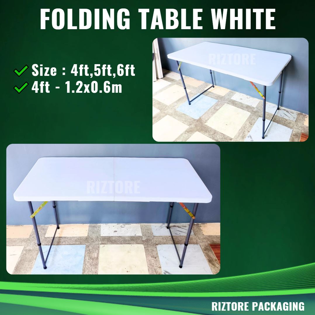 Plastic Table White