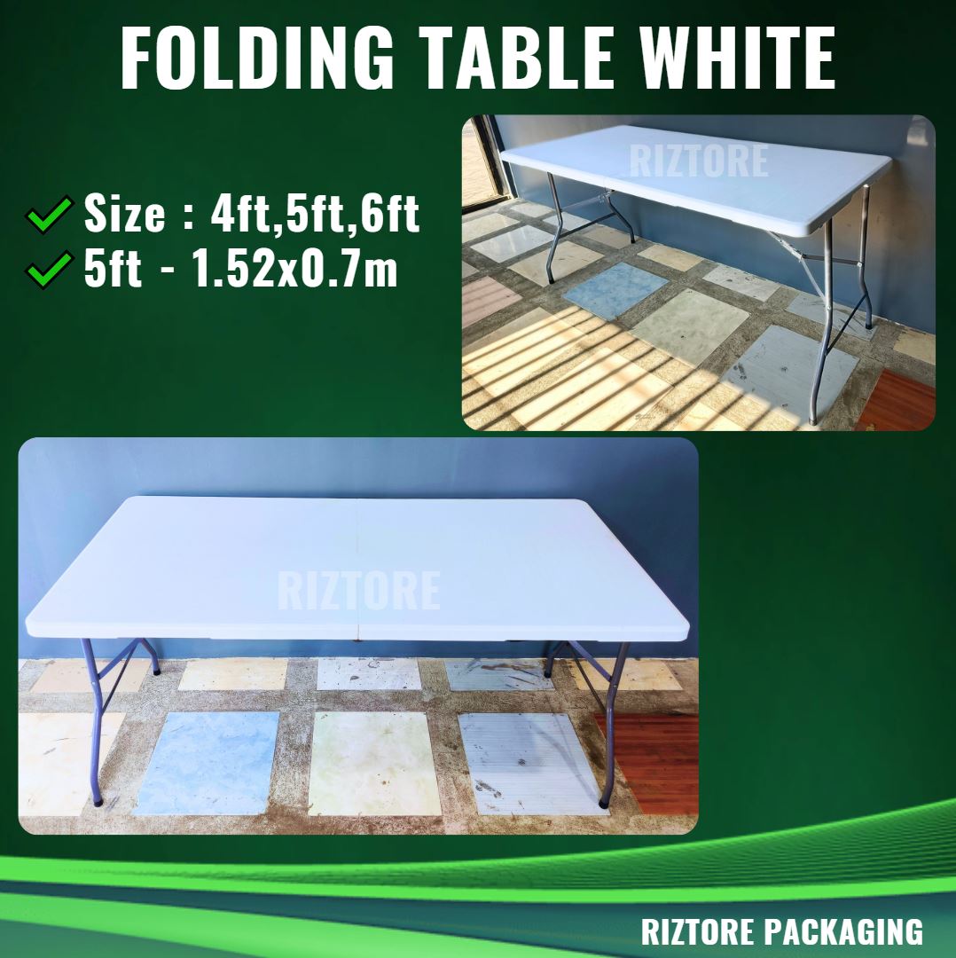 Plastic Table White