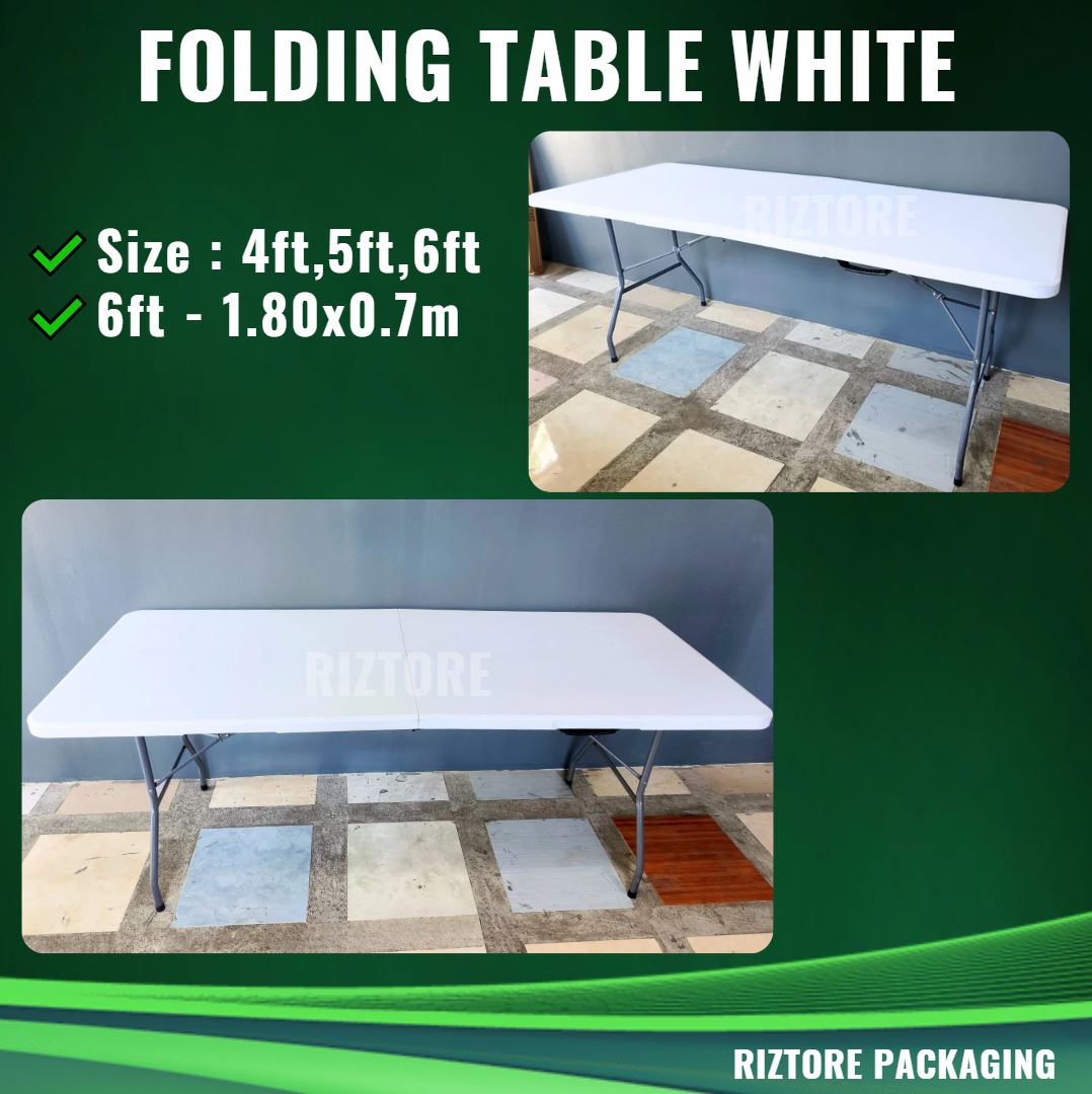 Plastic Table White